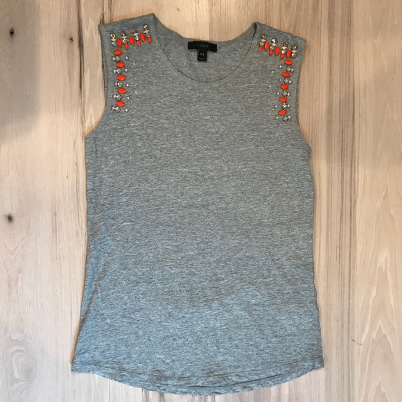 JCREW | JEWELED TANK - Picture 2 of 4